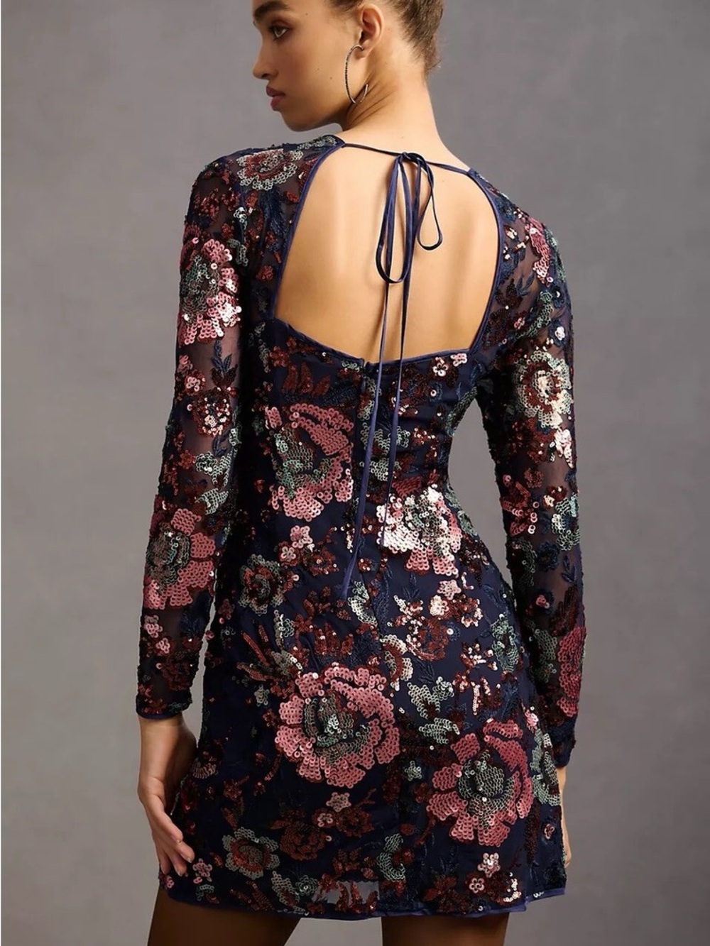 Anthropologie sequin dress